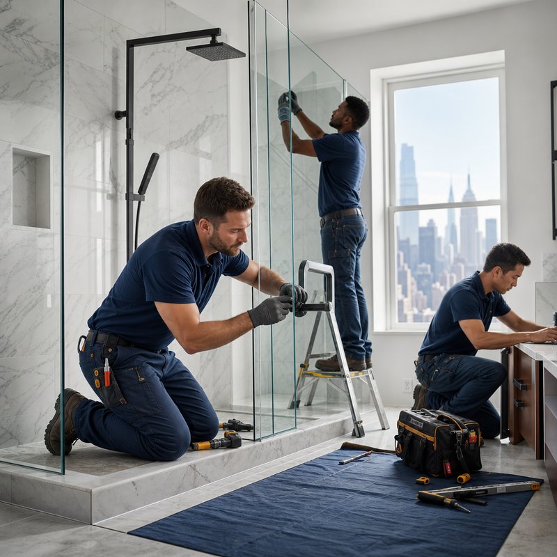 Shower Remodel in Manhattan, NY